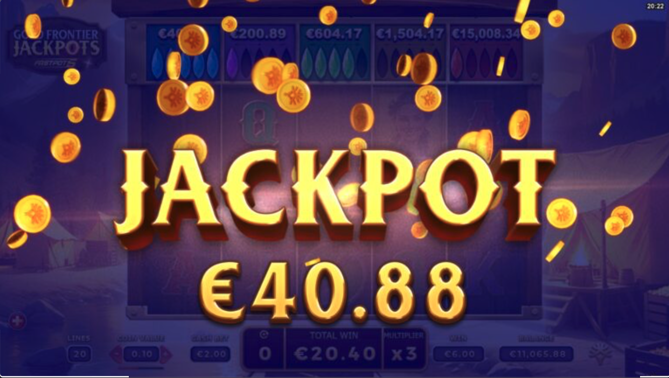Gold Frontier Jackpots FastPot5™