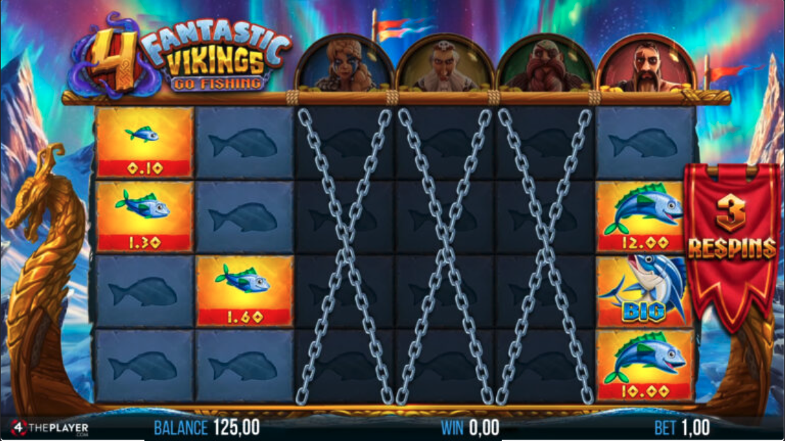 4 Fantastic Vikings Go Fishing