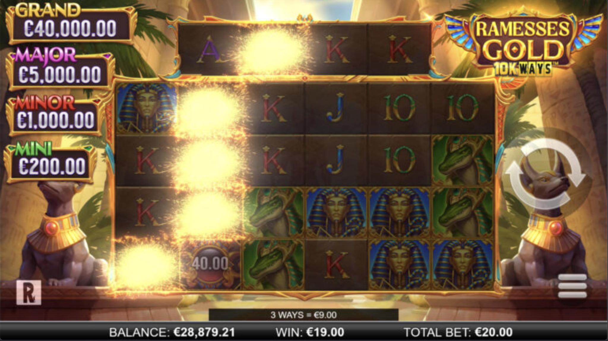 Ramesses Gold 10K WAYS